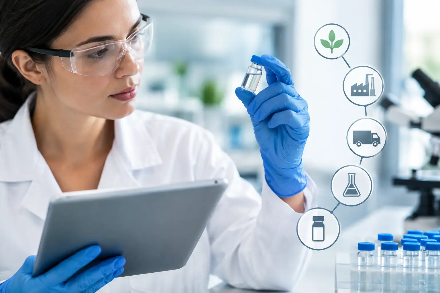 Bacteriostatic Water: A Researcher's Overview of the Published Literature — laboratory illustration