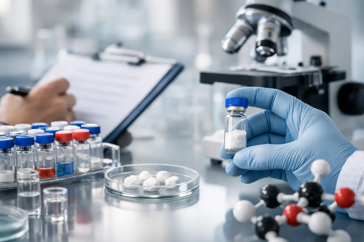 PT-141: A Researcher's Overview of the Published Literature — laboratory illustration